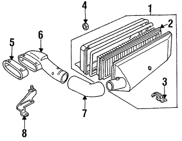 Aircleaner - Discontinued (Jaguar OEM) EBC10796OEM