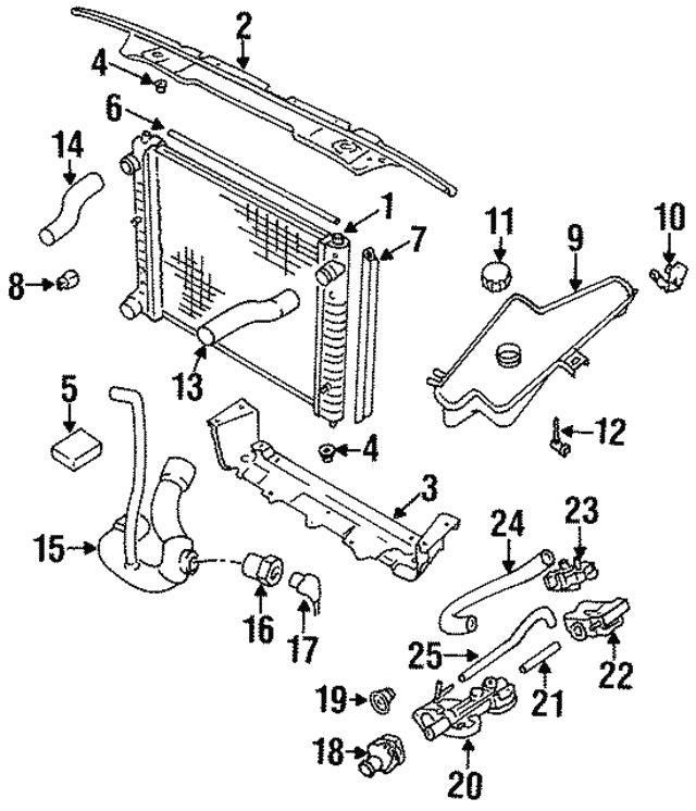 Pipe-Water (Jaguar OEM) EBC11217OEM