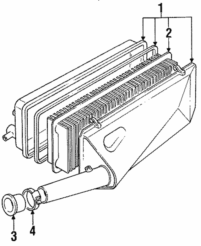 Aircleaner - Discontinued (Jaguar OEM) EBC2525OEM