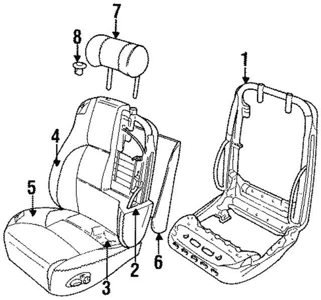 Cover-Squab (Jaguar OEM) GNA4310BANDROEM