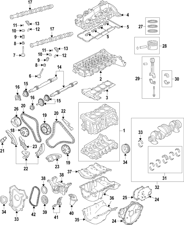 Bearing-Con Rod (Jaguar OEM) JDE36940OEM