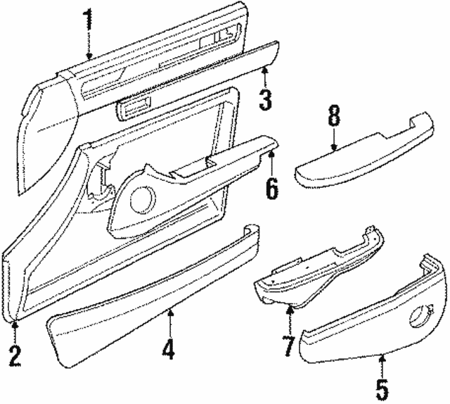 Jaguar Kit-Door Veneer - Discontinued JLM1141OEM