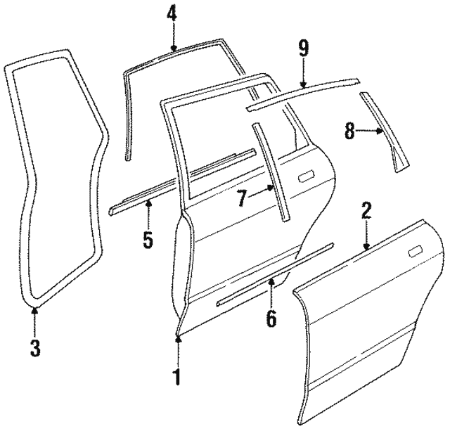 Panel-Door JLM11724OEM