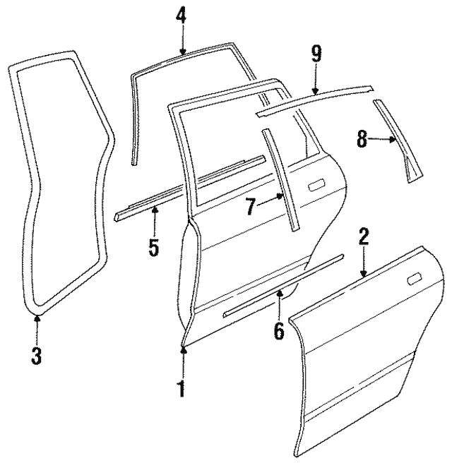 Panel-Door JLM12259OEM