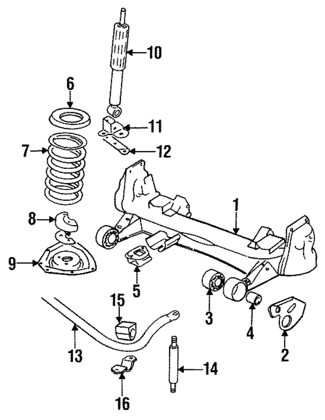 Mounting-Vee (Jaguar OEM) MHC2360AAOEM
