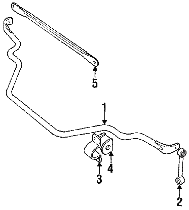Jaguar Bar-Anti Roll MNA2100AAOEM