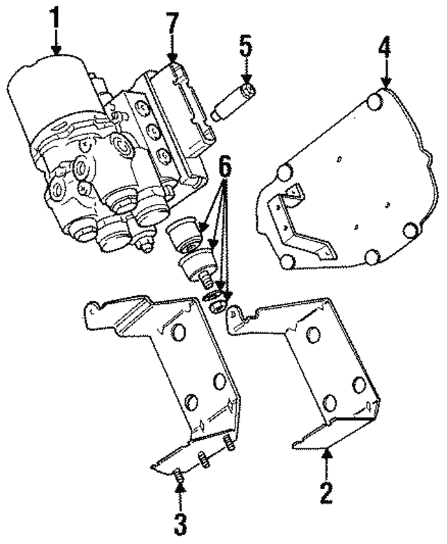 Jaguar Bracket-Mounting MNA5901BBOEM