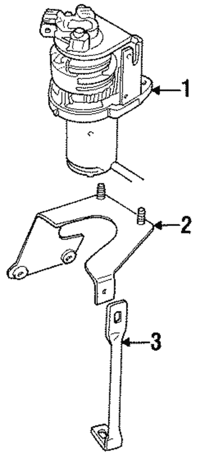 Actuator - Discontinued (Jaguar OEM) MNA5930AAOEM