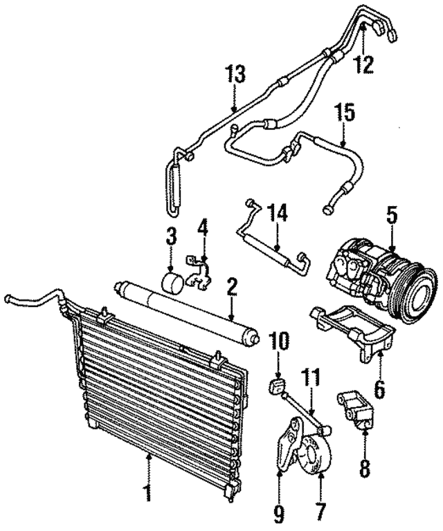 Jaguar Condenser MNA7390BAOEM
