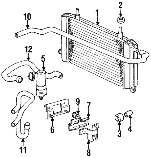 Isolator-Coolnt - Discontinued (Jaguar OEM) MNA8279AAOEM