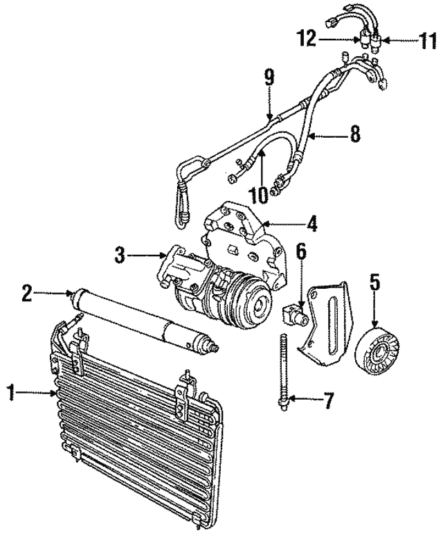 Bracket-Mounting - Discontinued (Jaguar OEM) NBC5000AAOEM