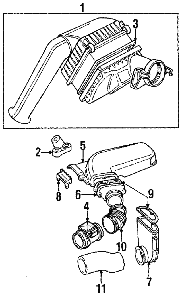 Duct-Air - Discontinued (Jaguar OEM) NBD7718CAOEM