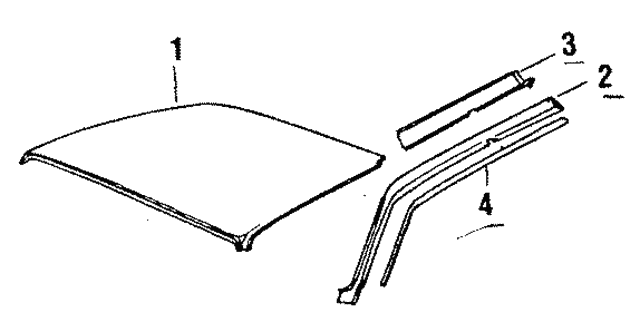 Jaguar Panel-Roof - Discontinued RTC1601OEM