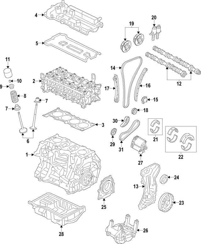 Bearing-Crank Ma XR858431OEM