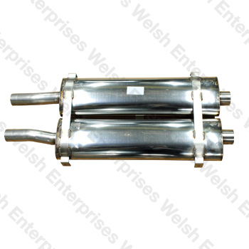 Jaguar Stainless Steel Muffler - E-Type