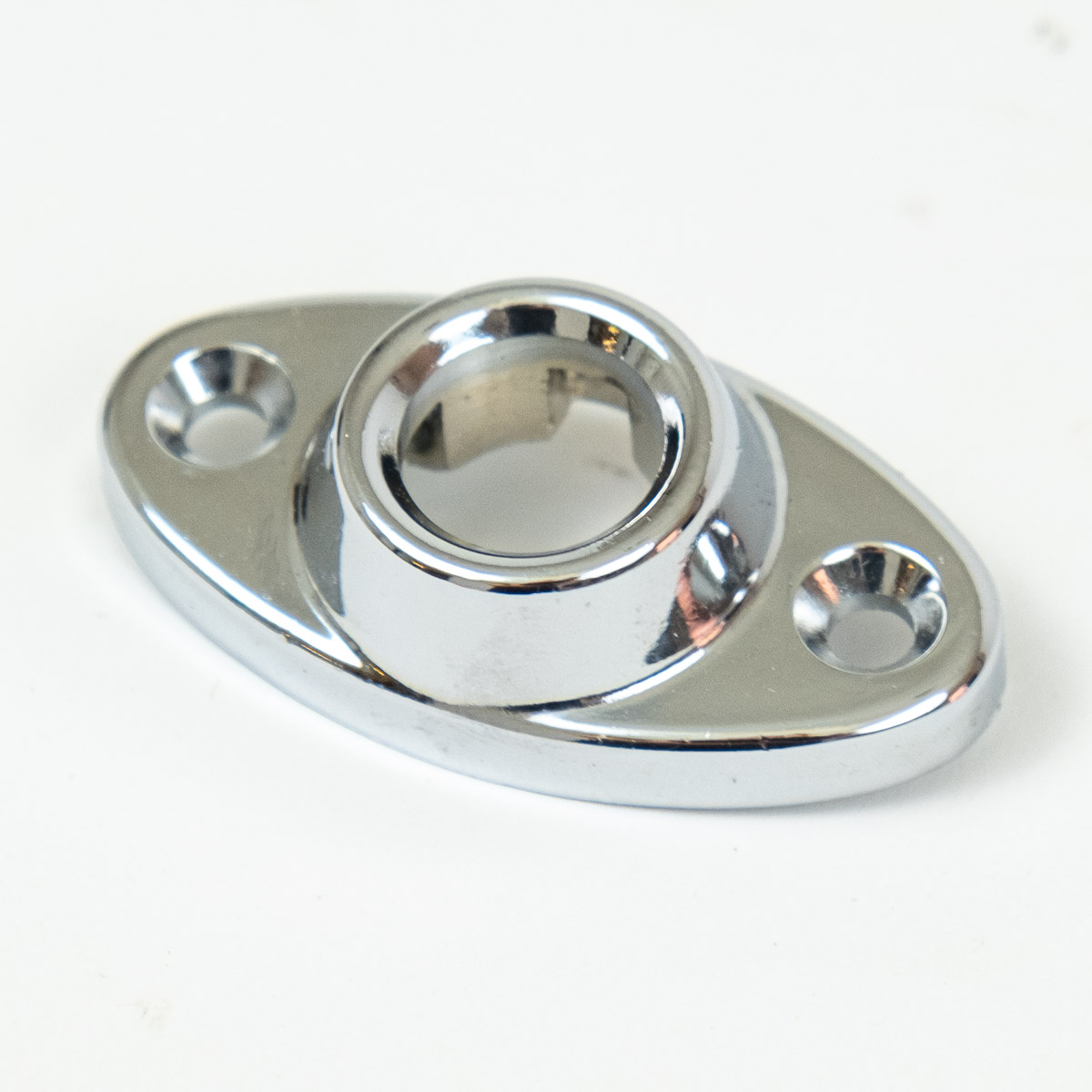 Jaguar Escutcheon Trunk Handle - Replated