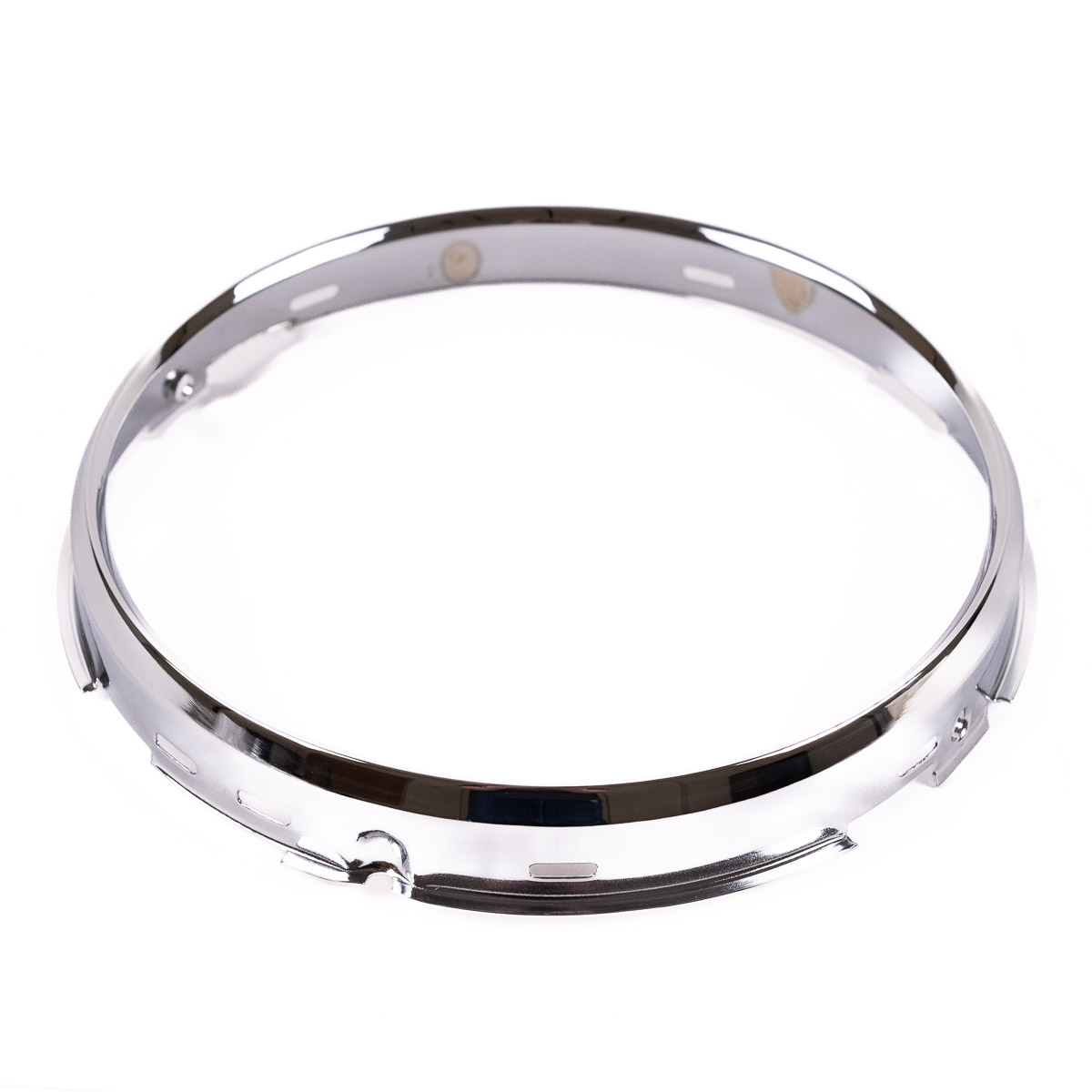 Jaguar Inner Headlamp Chrome Retainer Rim - 7.25" Tri Bar