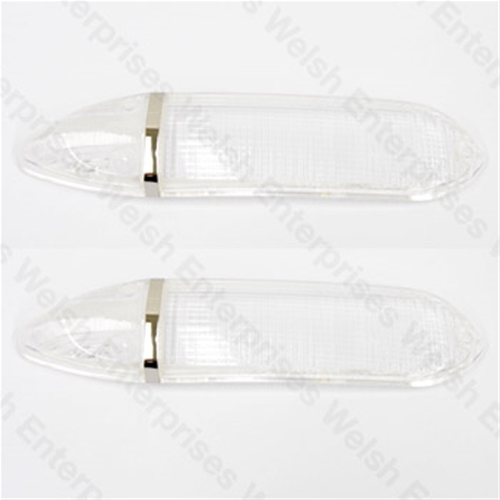 Jaguar Front Turn Signal Lens -  Clear