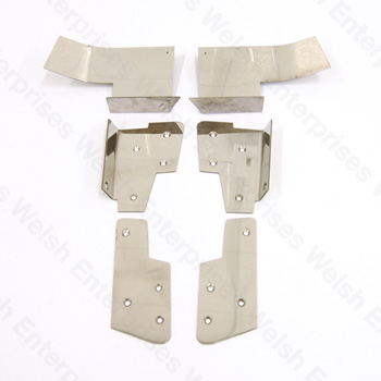Jaguar B-Post Pillar Cap Set - XK150 DHC