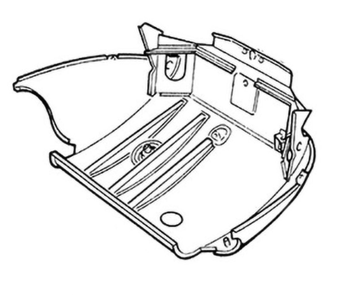 Jaguar Rear Tub Assembly