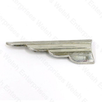 Jaguar Trunk Lock Wing Motif Left Hand - (USED)