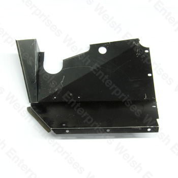 Jaguar Mudshield Panel -Right Hand