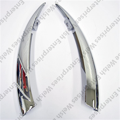 Jaguar Front Bumper Pair - RECHROMED