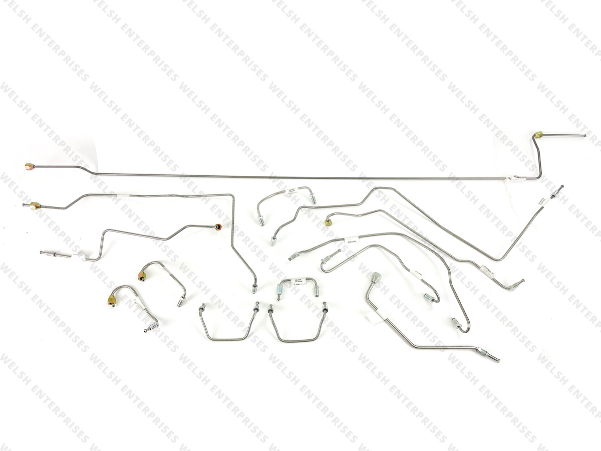 Jaguar Pre-Bent Stainless Steel Brake Line Kit 