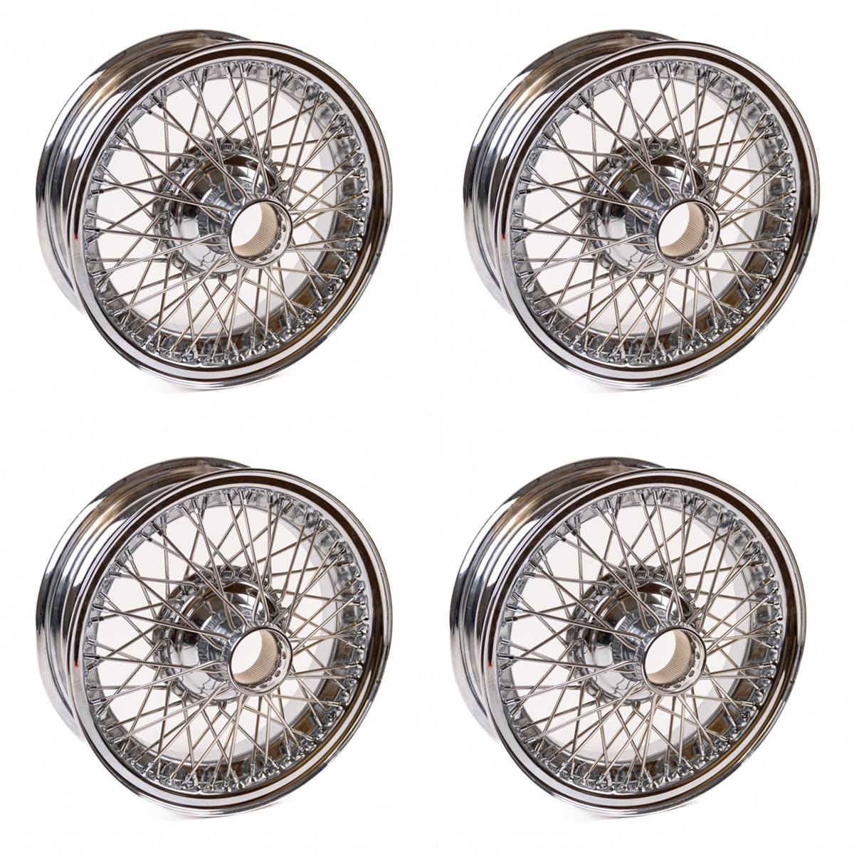 Jaguar Dayton Wire Wheel - 6" Tubeless 