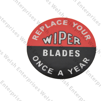 Jaguar Windshield Washer Bottle Lid Decal