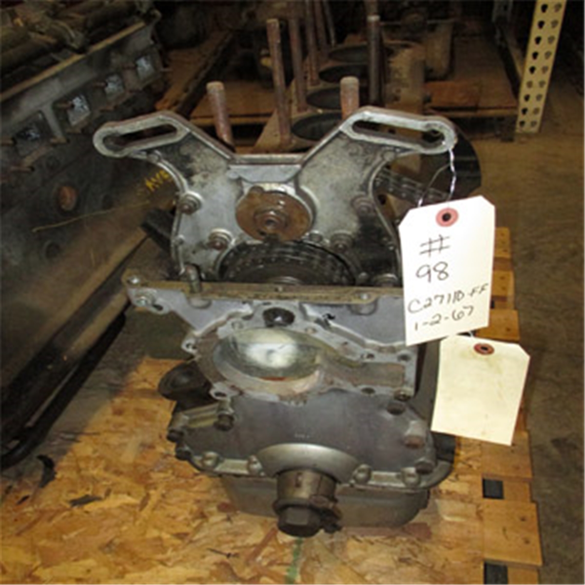 Jaguar E-Type S1 S1.5 S2 4.2  Engine - USED - #7E12xxx