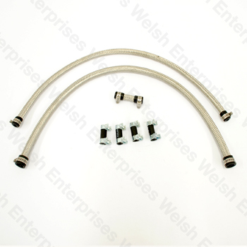 Jaguar Fuel Line Kit - Braided Stainless