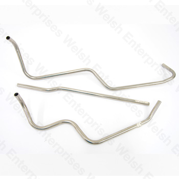 Jaguar Heater Pipe Set - Stainless Steel