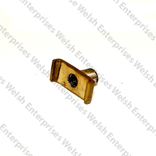 Jaguar Tapped Clip - Brass