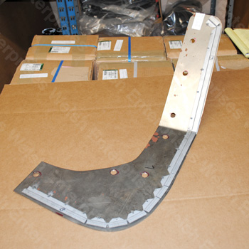 Jaguar Left Hand Front Mud-shield Repair Panel