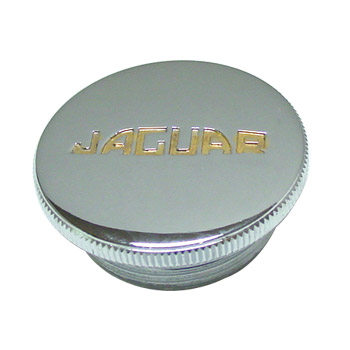 Jaguar Oil Filler Cap - Gold Lettering