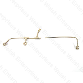Jaguar Fuel Feed Pipe - Triple Carburetor