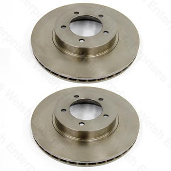 Jaguar Front Brake Rotor Vented - Pair