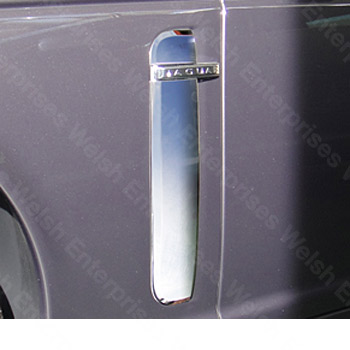Jaguar Fender Vent - Chrome
