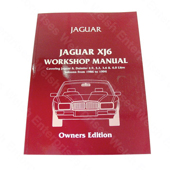 XJ6 (88-94) Workshop Manual