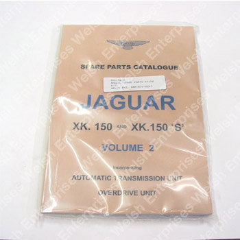 Jaguar Spare Parts Manual - XK150 Late