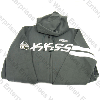 XKSS Zip Up Hoody (UK Tripple Extra Large US Double Extra Lar