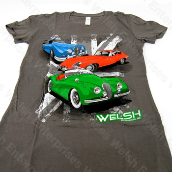 XK120 - E-Type - MK2 T-Shirt - Women's Medium