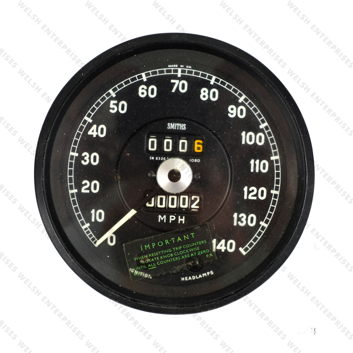 Speedometer Auto 3.54:1 3.8S