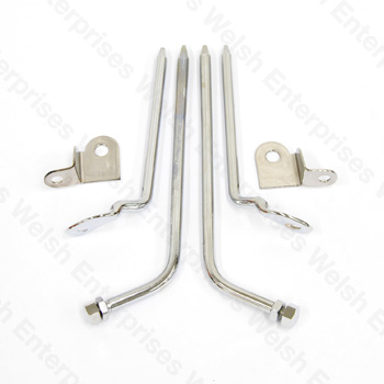 Jaguar Sunvisor Hardware Kit