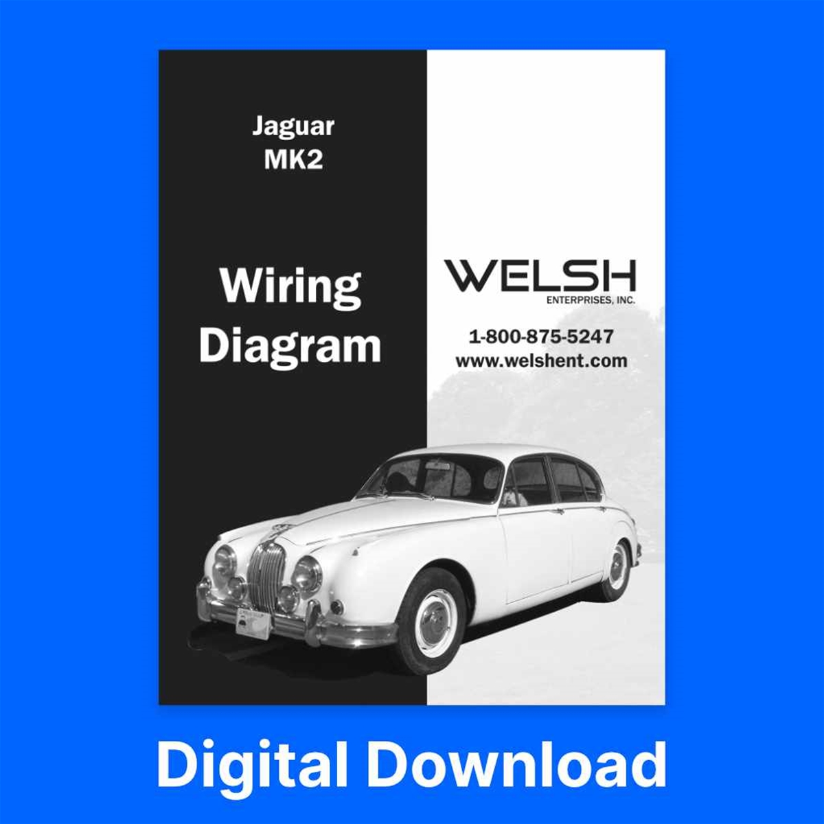 Jaguar Wiring Diagram - MK II