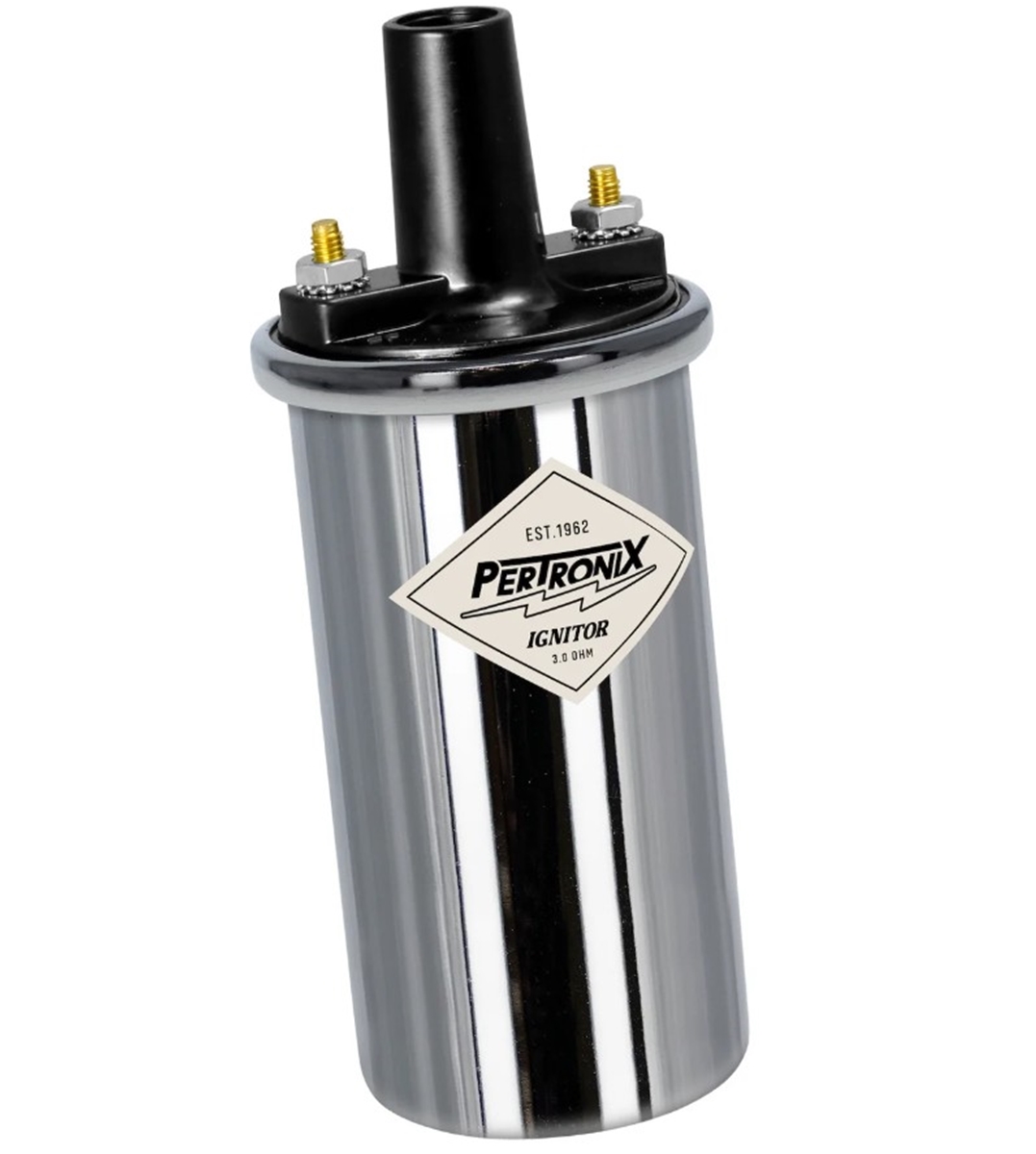 Jaguar Pertronix Coil Chrome
