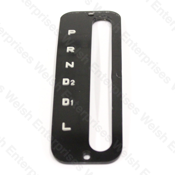 Jaguar Shift Id Plate